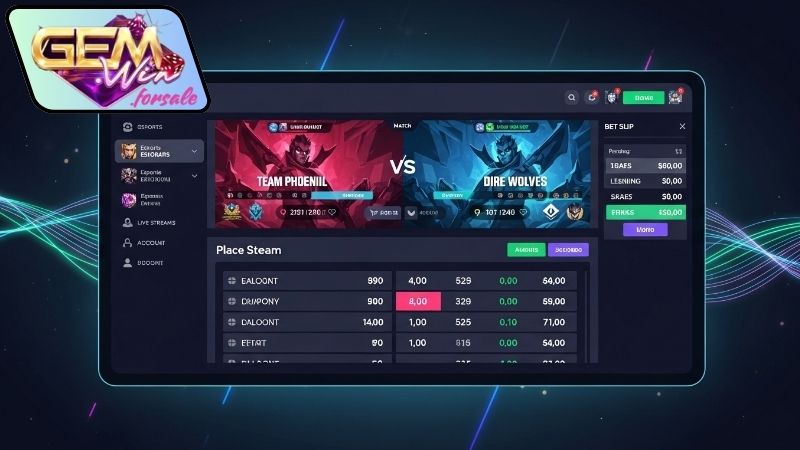 Giao diện đặt cược esports rõ ràng Gemwin - Cược trực quan 1 giao-dien-dat-cuoc-esports-ro-rang-gemwin